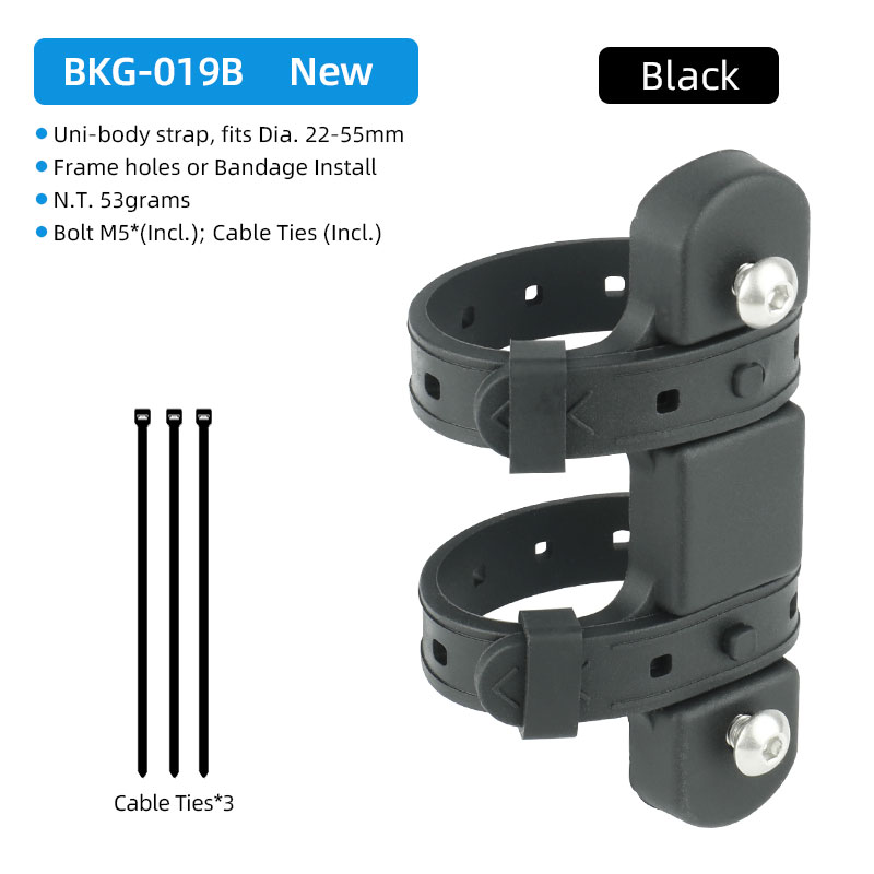 Bicycle Bottle Holder Mount Adapter Silicone MTB Bike Kettle Stand Base Widely Use On Handlebar /Seatpost Tube/Frame: WHITE