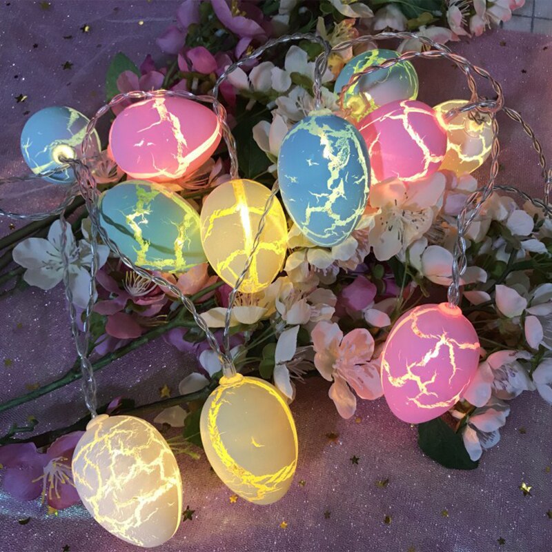 Easter Egg String Lights Led Light For Easter Day Party Decoration Supplies LED lamp light Decoration 1.8/3.3/4.8m Light String
