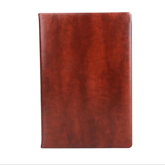 A5 PU Leather Business Notebook Daily Memos Paper Journal Weekly Planner Office Stationery