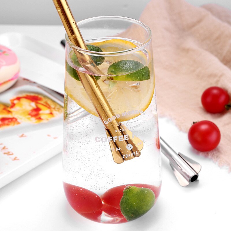 Stainless Steel Reusable Drinking Straw Multicolor Metal Straws Useful Classic Milk Tea Beverage Drinking Straw Party