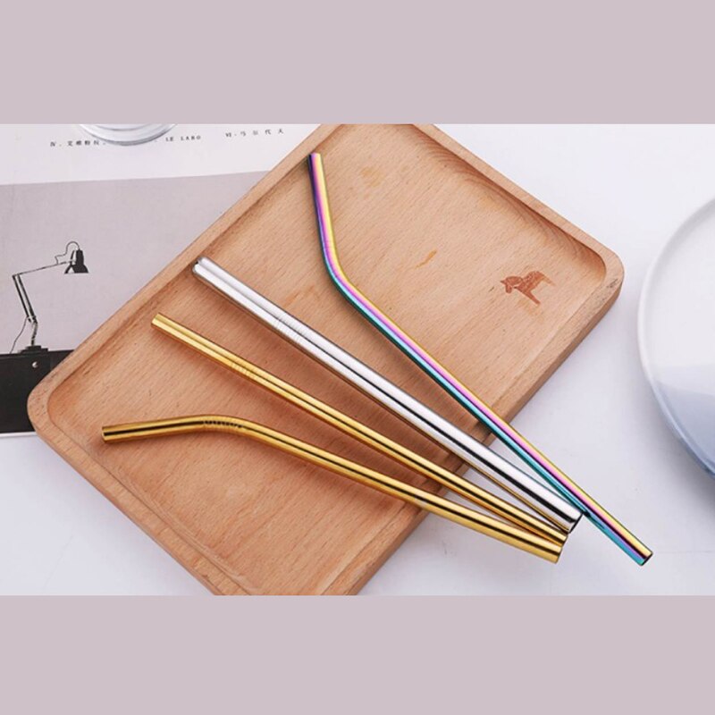 ! Stainless Steel Food Grade 304 Stainless Steel Metal Straw