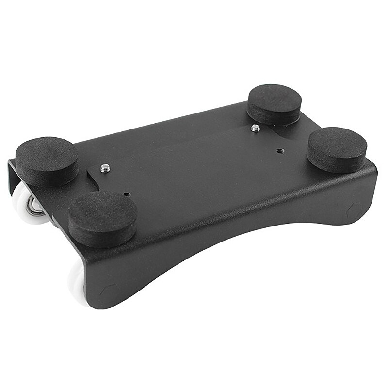 3D Printer Upgrade Extruder Back Support Plate with 4Pcs Pulley for Ender 3,Ender 3 Pro,CR-10,CR-10S