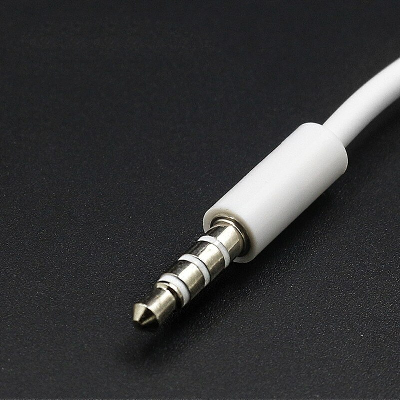 Car MP3 3.5mm Male AUX Audio Plug Jack To USB 2.0 Female Converter Cable Headphone Cable PVC for Car