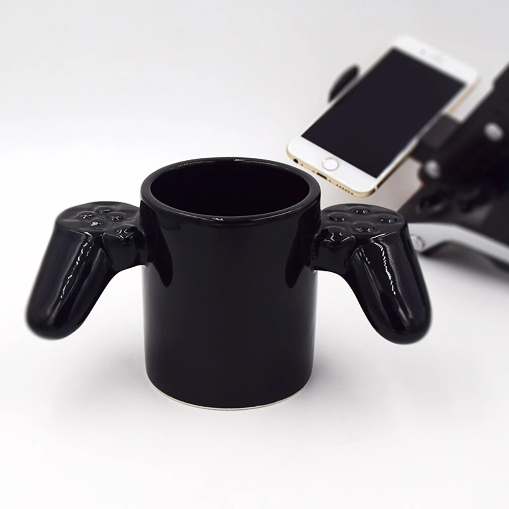 Neue 380mL Keramik Kreative Spiel Über Kaffee Milch Tee Tassen 3D Spiel Regler Griff Becher Tasse Gameboy Geburtstag Weihnachten