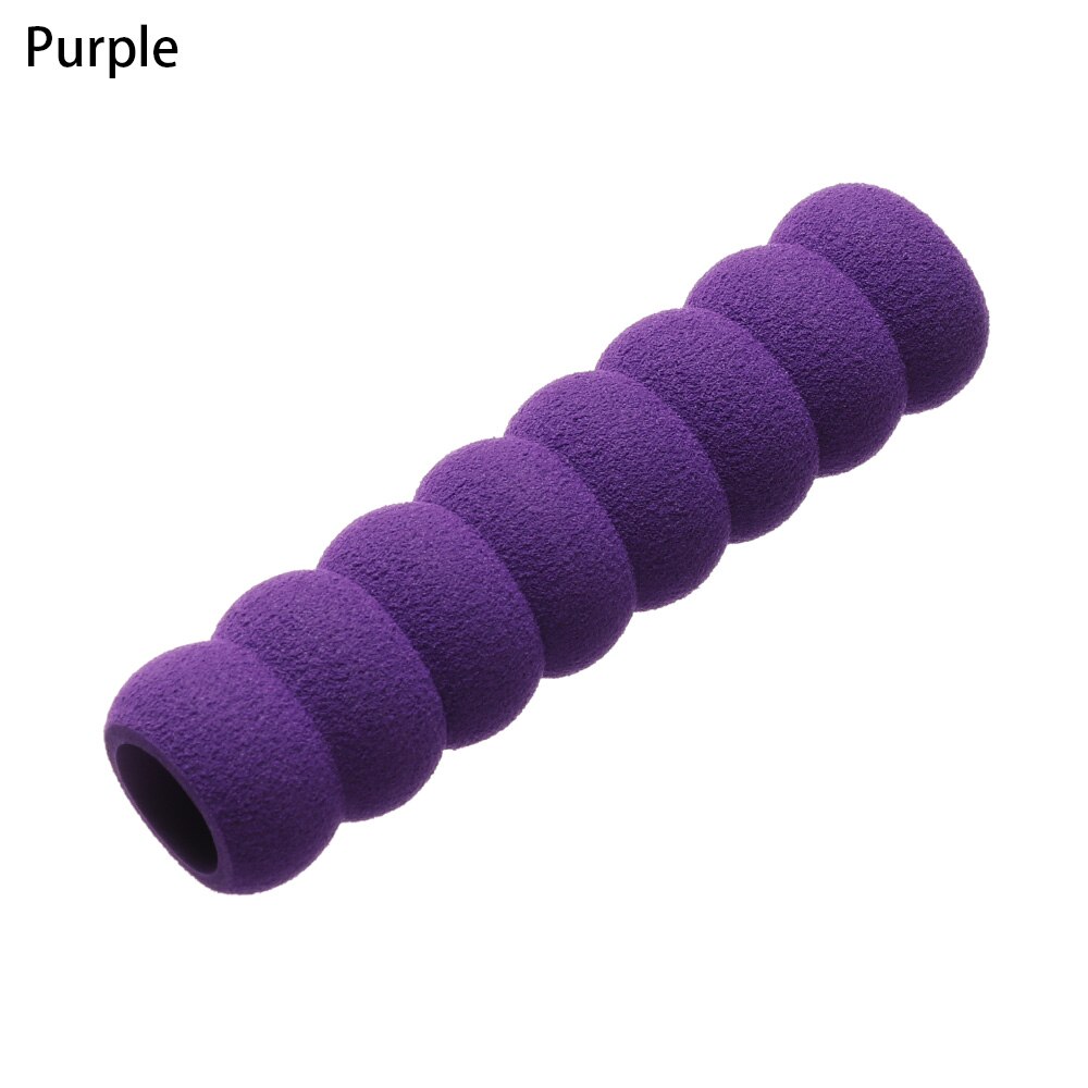 2/5 Pcs Soft Foam Door Handle Protector Elastic Door Handle Cover Spiral Doorknob Guard Anti-collision Door Stopper Baby Safety: purple