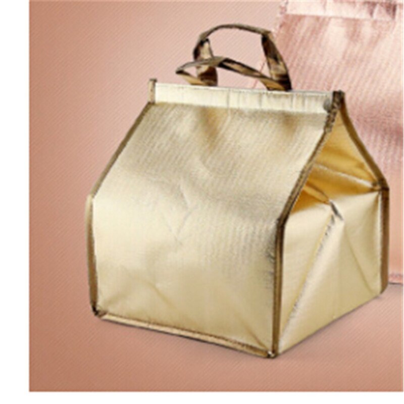 Sac gâteau Pizza froid transporteur sac à main isotherme thermique déjeuner pique-nique boîte thermique repas boissons Cool sac: big