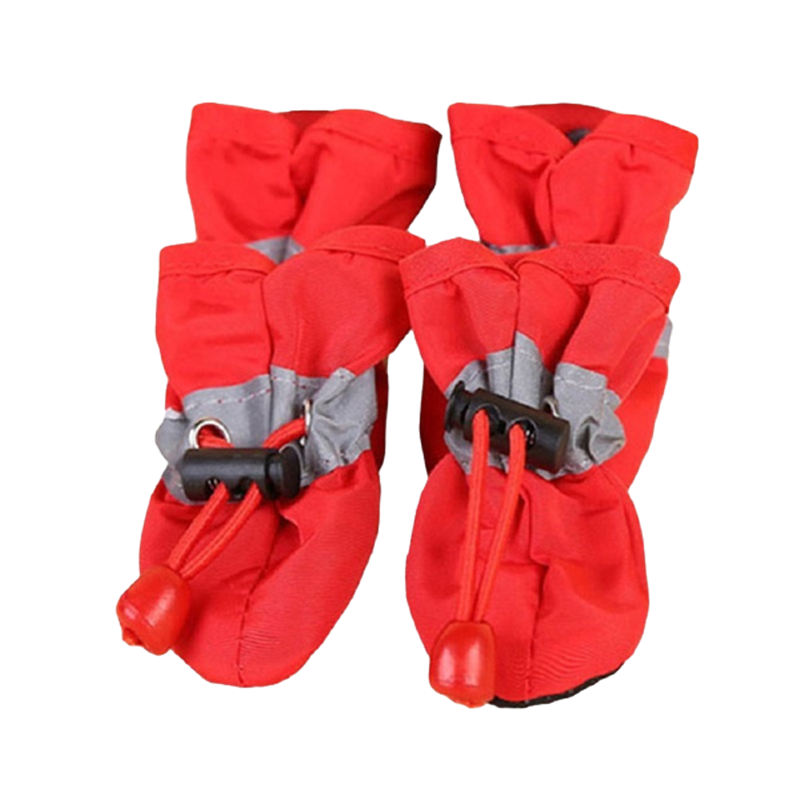 4 stks/set Waterdichte Hond Schoenen Chihuahua Anti-slip Regenlaarzen Schoeisel Voor Kleine Katten Honden Puppy Hond Huisdier laarsjes