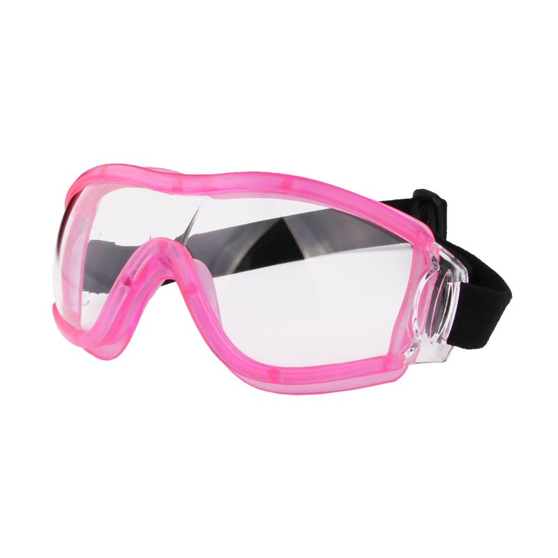 Kind Veilig Oogbescherming Bril Kinderen Beschermende Bril Ogen Protector Unieke Transparante Bril Anti-Virus: Pink