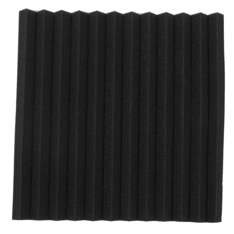 Wig Akoestisch Schuim Met Plakband 24 Pcs Geluiddichte Panelen, Silencing Spons