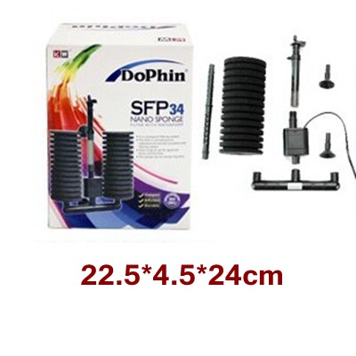 aquarium shrimp tank fish tank electric nano sponge filter: SFP34