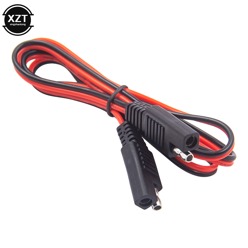 1M/2M 10A Maschio a Femmina Cavo di Prolunga SAE a SAE Disconnessione Rapida Cablaggio Connettore SAE Rame Puro 0,75 Quadrato