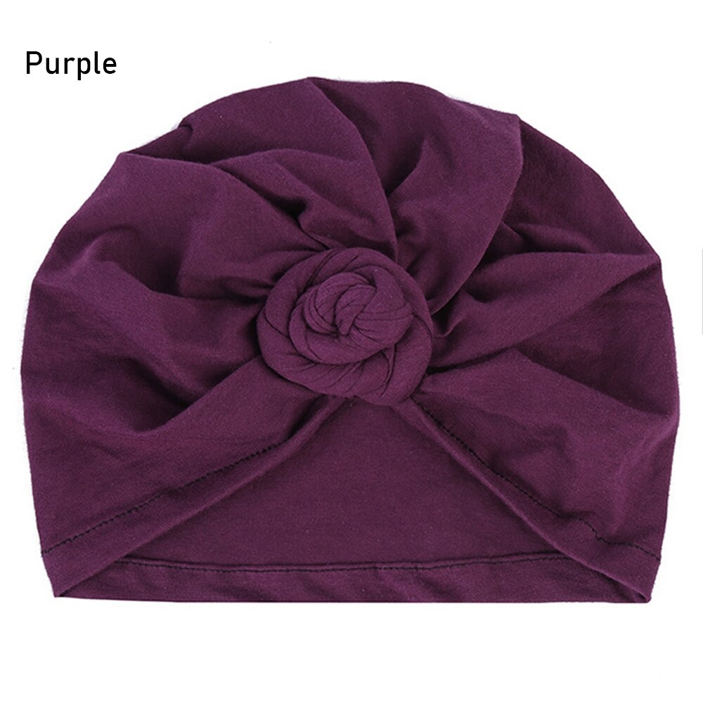 Afrikanische Muster Headwrap Pre-Gebunden Motorhaube Turban Kappen für Frauen Chemo Hut Baumwolle Kopftuch Weibliche 10 Farben trend: LILA