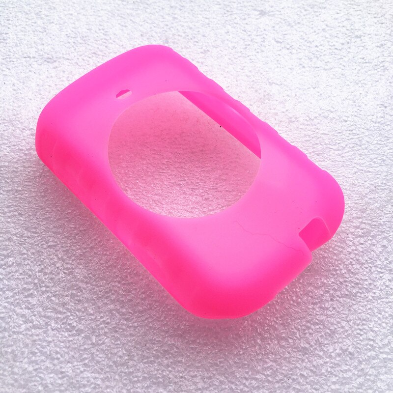 Funda genérica de silicona para bicicleta y Protector de pantalla para Garmin Edge 530 GPS funda de de ordenador para garmin edge 530: Rosa