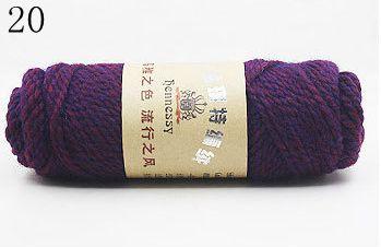 100g alpaga épais Mohari laine Crochet fil pour Visan à la main tricot doux pull chapeau écharpe cachemire fil AQ339: 20