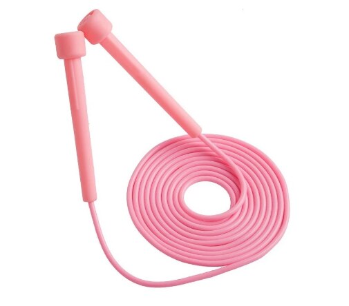 Speed Jump Rope Crossfit Professionele Mannen Vrouwen Gym Pvc Springtouw Verstelbare Fitness Apparatuur Spier Boksen Mma Training: Roze