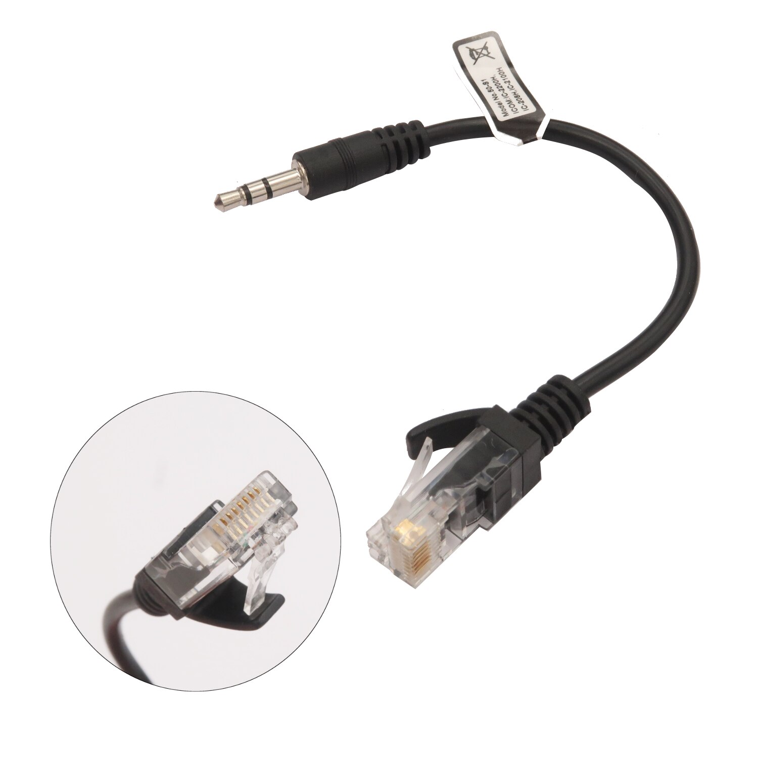 Surecom 48-50-S1 Repeater Kabel Anzug für iCOM IC-2200H IC-E208 IC-208H IC-2100H Mobile Radio und mic jack 8 PIN MODULAR HM-133V