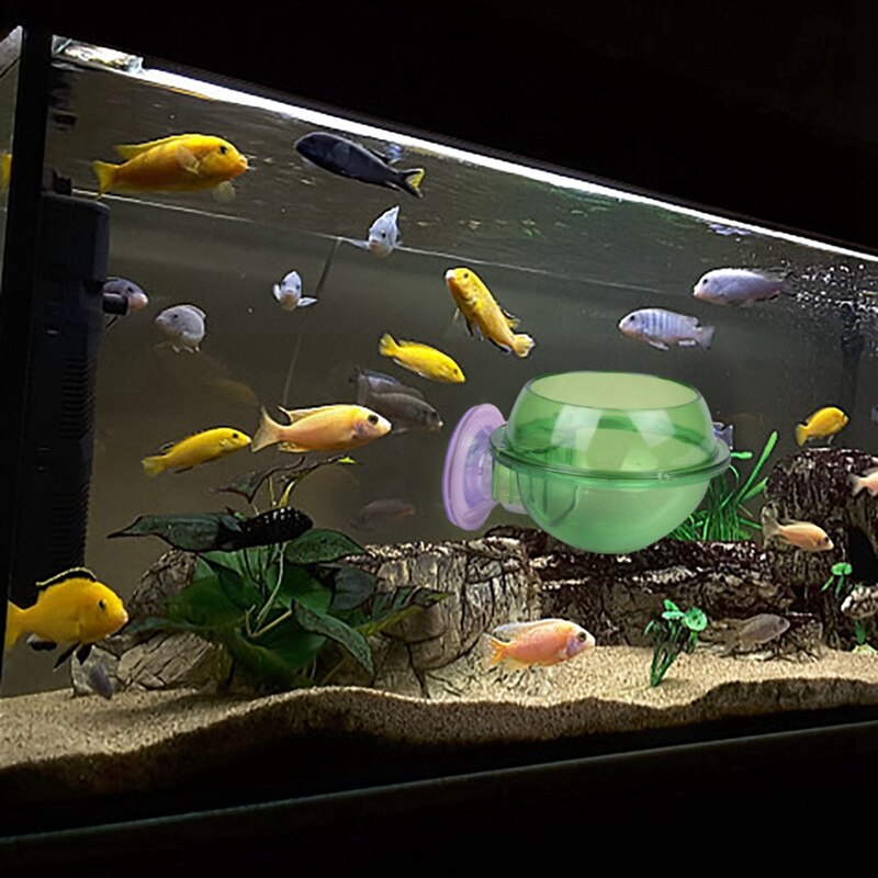 Decoration Home Decor Ornament Aquatic Plant Pot Cup Plastic Crystal Green Holder Suction Underwater Cups Aquarium Fish Tank