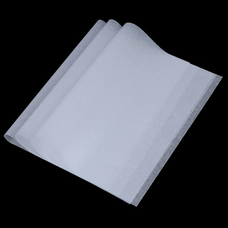 100 pçs a4 transparente papel de desenho, cópia de papel de desenho para engenharia de caligrafia