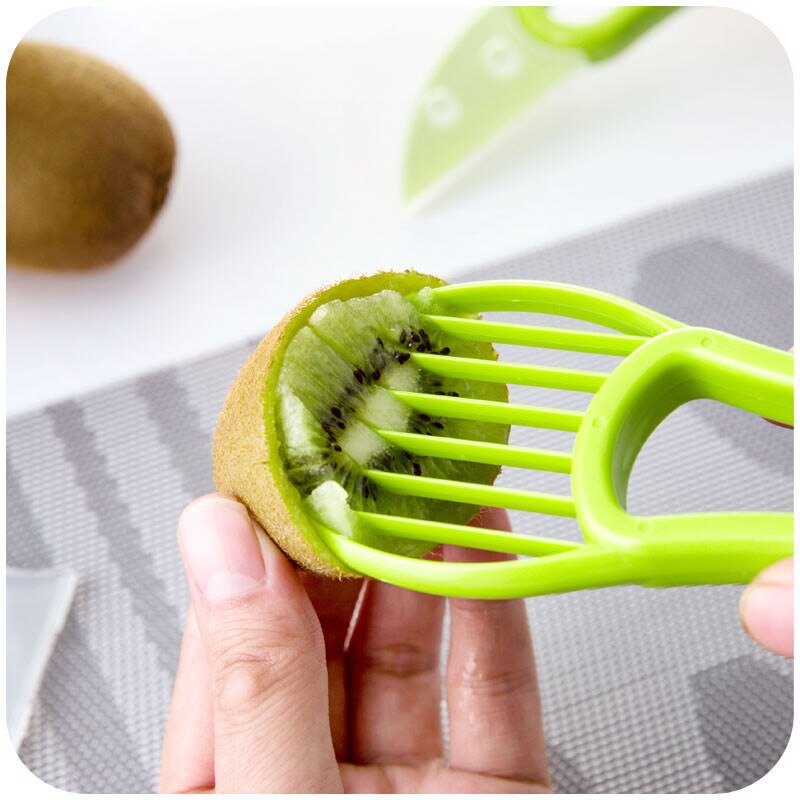 Multifunctionele 3 in 1 avocado snijder snijder schilmesje schep plakjes keukengereedschap