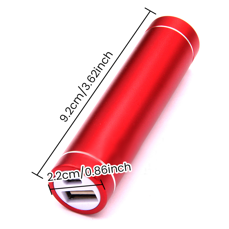 1pcs External Battery Storage Case USB 5V 1A Portable DIY Power Bank Suit 18650 Battery Case Mini Rechargeable Box Store