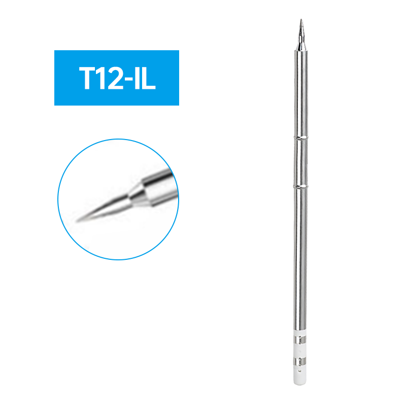 T12 Soldering Iron Tips Electric Soldering Iron Welding Tools T12 Soldering Station Kits: Silver