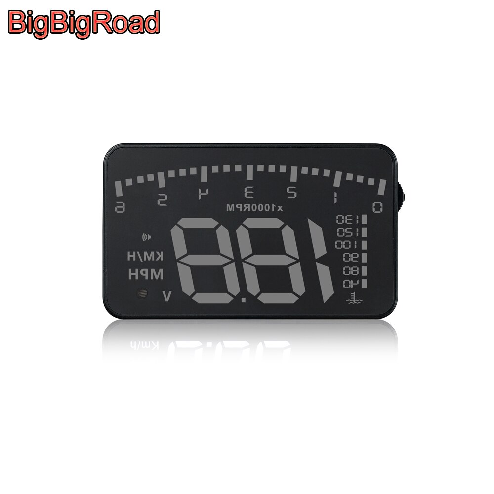 BigBigRoad For Mercedes Benz C Class C207 W205 C180 W204 C200 C230 C260 C300 C43 C63 Car Hud Display Speed Windshield Projector