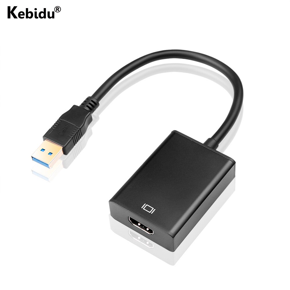 HD 1080P USB 3.0 to HDMI-compatible Converter Adapter Cable USB To HDMI-compatible External Video Card Multi Monitor Adapter