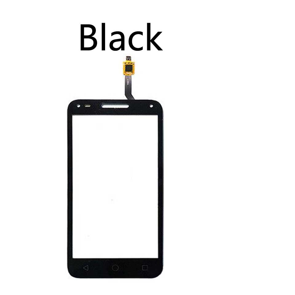 Pantalla táctil para Alcatel One Touch U5 3G OT 4047D 4047G 4047 OT4047 OT4047D, repuesto de Panel de pantalla táctil: Black-No tool