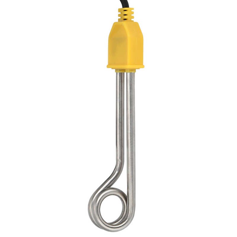 600W Portable Electric Immersion Water Heater Boiler for Heating Bathtub Pond Barrel 86cm