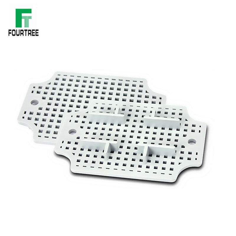 Caixa de plástico à prova d' água ip67, placa inferior de instalação, acessórios de material abs