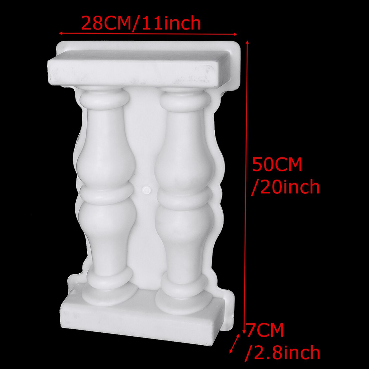 Havebygninger belægning forme romersøjle støbeform diy altan have pool hegn cement gelænder gips beton støbeform