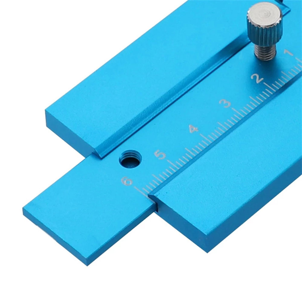 Woodworking Table Saw Height Scale Depth Router Saw Depth Gauge 0-50mm Metric For Woodworking Station Accessories