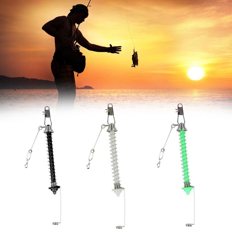 Automatische vishaak veer trekker haak luie universele volle snelheid automatische veer haak visaccessoires