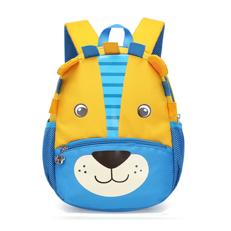 SUN EIGHT For Baby 2-5 Year Old Cute Little Kid Kindergarten Bag Child Backpack School Nylon Bags Lovely Children Backpack: Lion