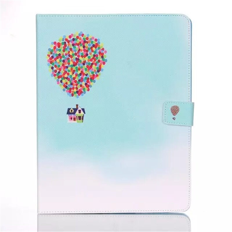 Para Apple iPad 2 3 4 Funda de Tablet PU cuero Funda del soporte abatible para iPad2 iPad3 iPad4 Funda pintada Funda piel Shell: 15