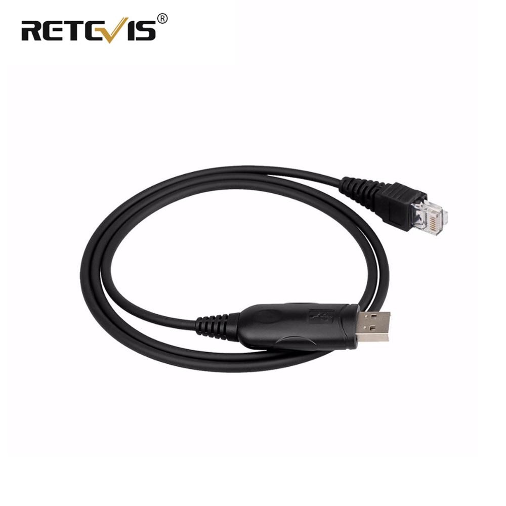 Cabo usb de programação, rádio automotivo para retevis rt95 dual band j9129a