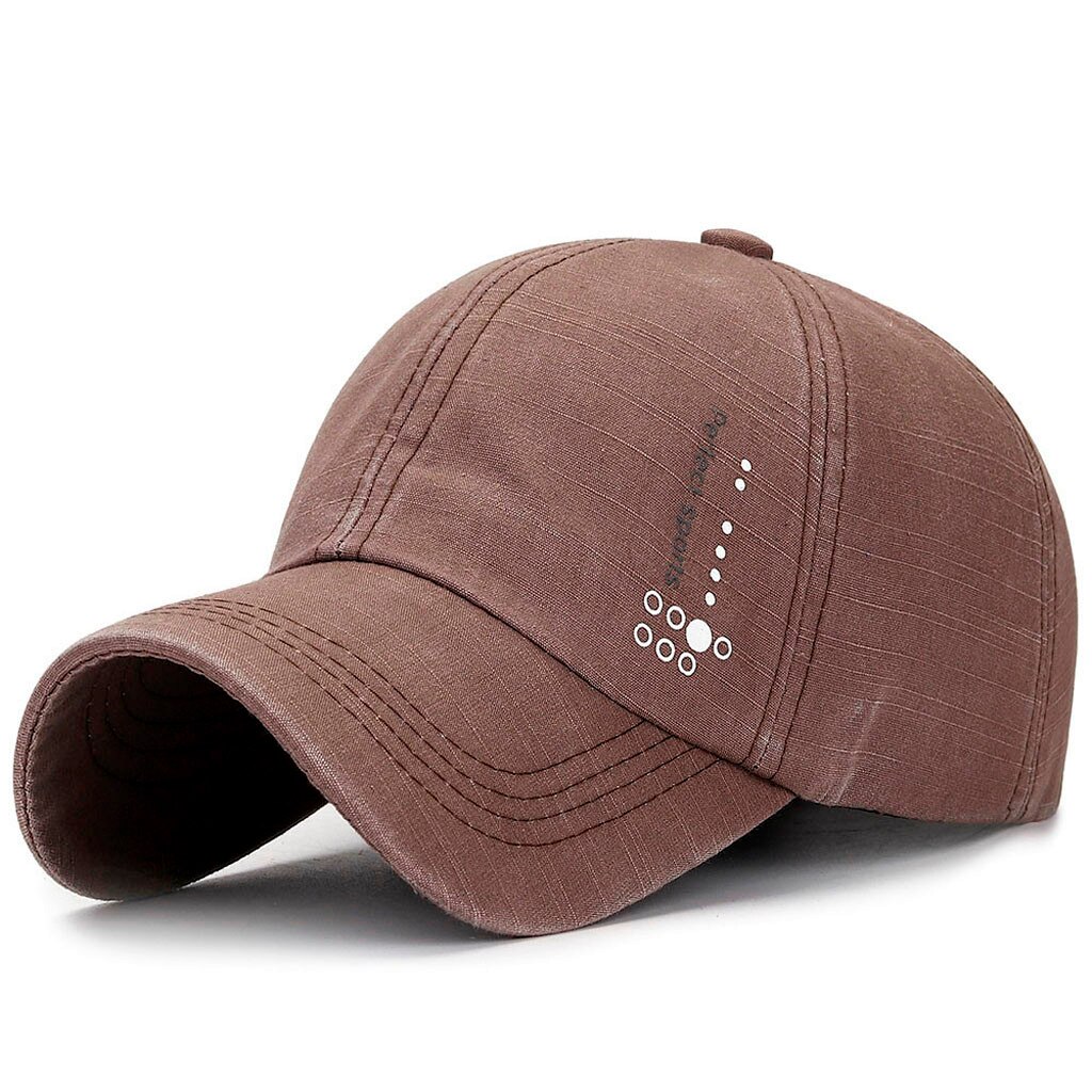 Baseball Cap Vrouwen Mannen Vlakte Gewassen Snapback Cap Casual Outdoor Sport Katoen Verstelbare Hip-Hop Hoed Streewear 20 #24: BW