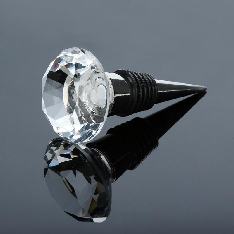 Diamond Shape Rode Wijn Kurk En Cap Gadget
