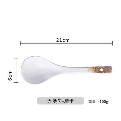 Nudelhåndledd, stor ramenbolle, keramisk hirse-grøtskål, nudelbolle, nudelbolle med oksesuppe: Fiolett/紫罗兰