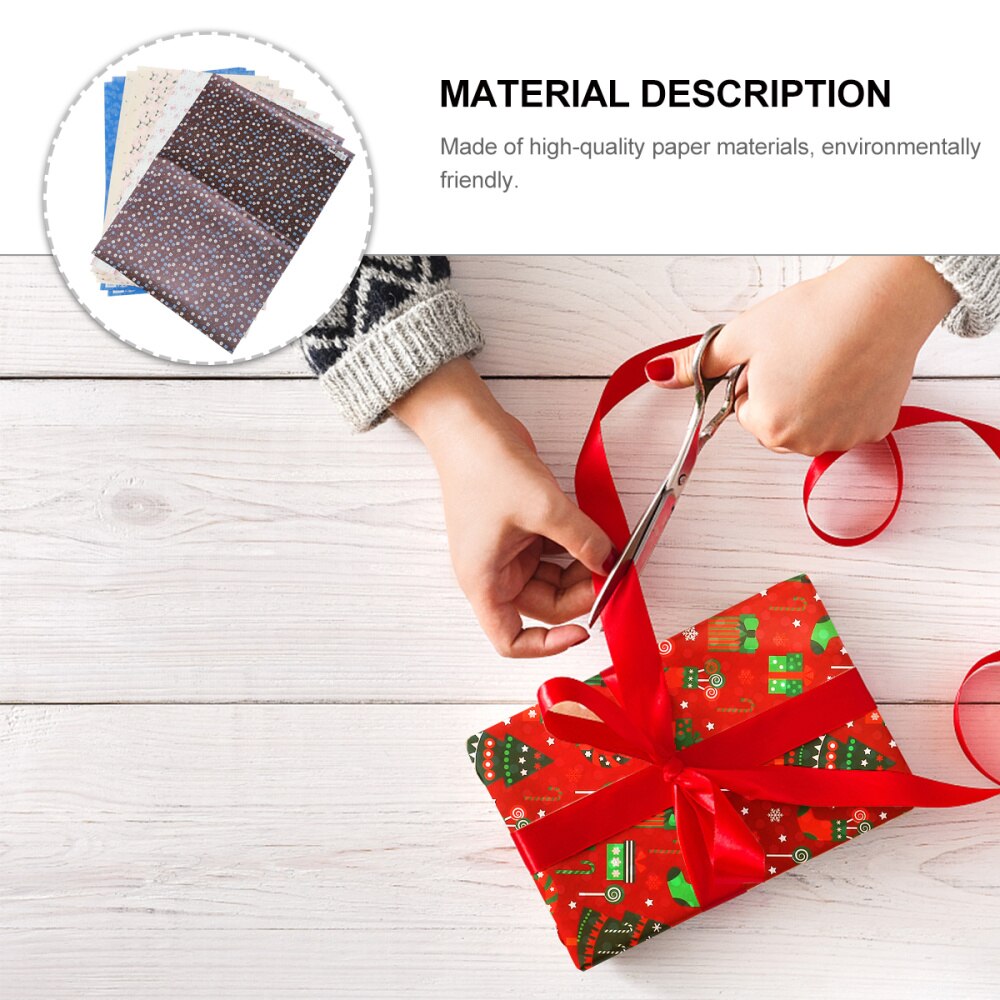 16 Rolls of Christmas Wrapping Paper Christmas Wrapping Roll (Mixed Style)