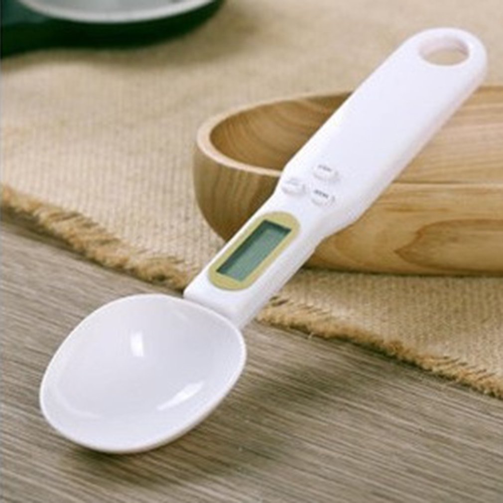 Precise Digital Kitchen Electronic Spoon Measuring Spoons Electronic Portable Precise Spoon Weight LCD Display Food Scale