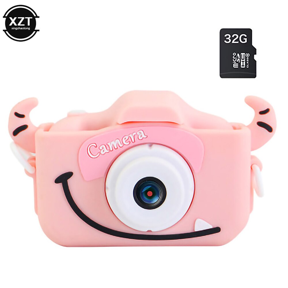 X8 2.0 pouces écran enfants caméra 2000W Mini numérique 12MP Photo enfants caméra avec 600 mAh polymère Lithium batterie SD carte jouets: G