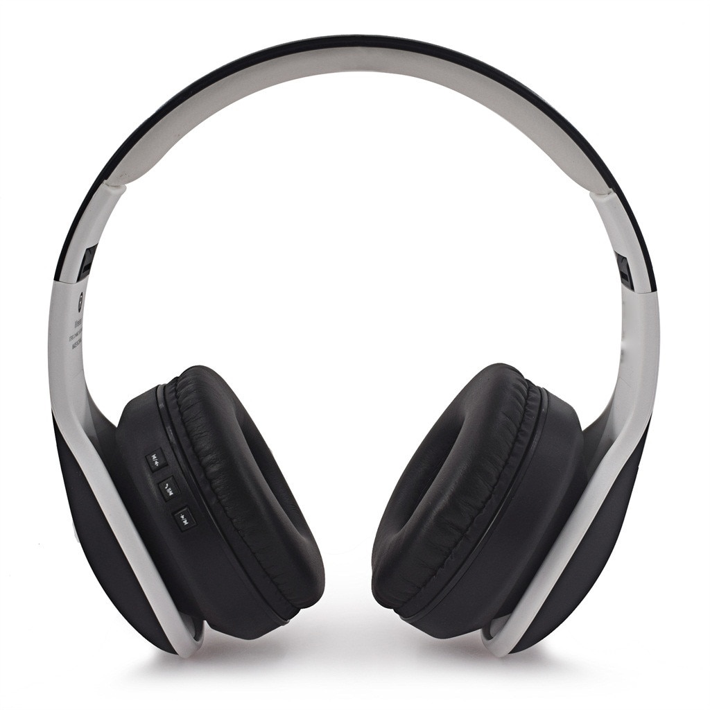 Ouhaobin Bluetooth 5.0 Hoofdtelefoon Draadloze Stereo-Headset met Microfoon Opvouwbare Headset voor mobiele telefoons