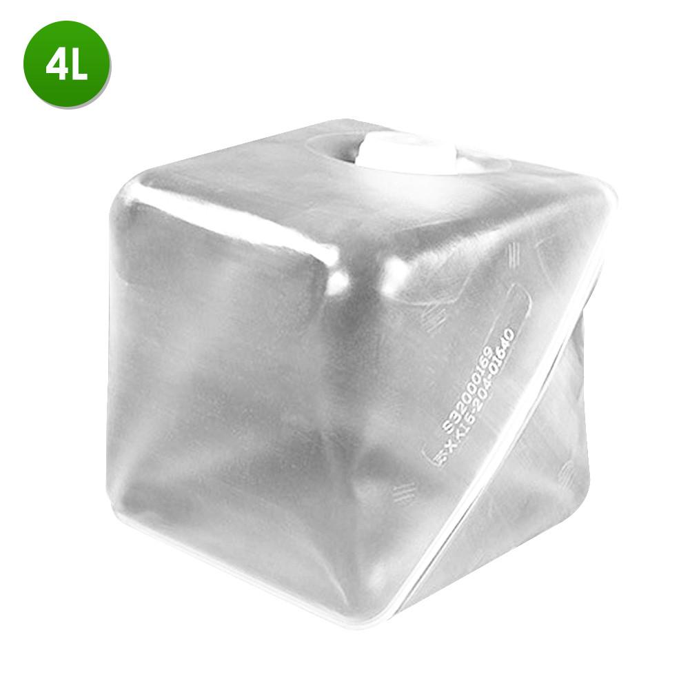 Opvouwbare Water Cube Container Opvouwbare Water Tank Carrier Voor Wandelen Camping Picknick Reizen 1L/2L/4L/5L/10L/15L/20L/25L: 4L