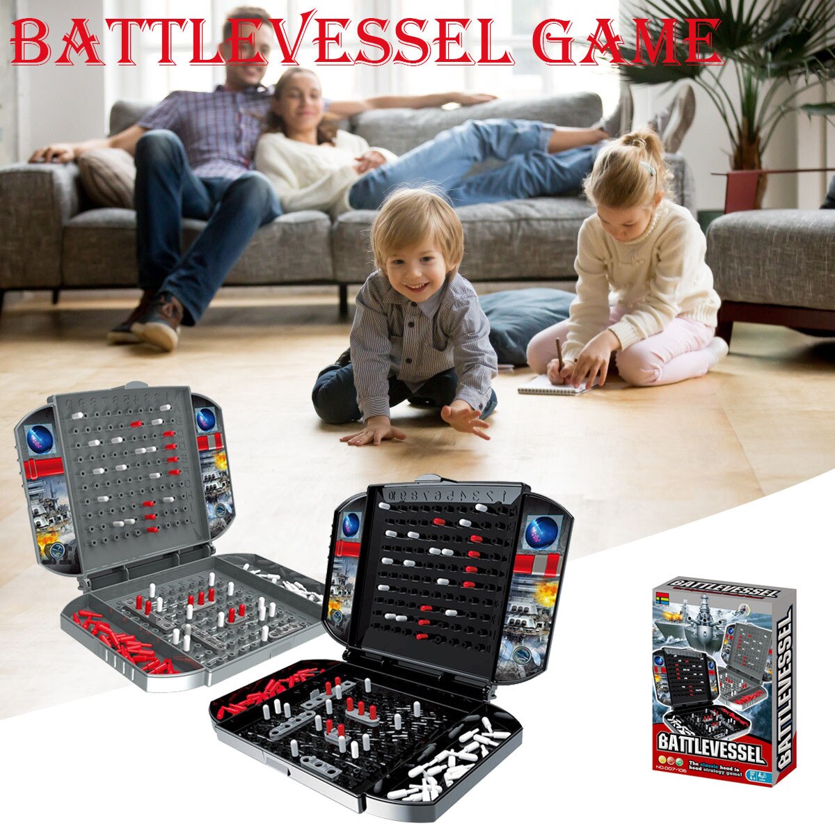 Zee Battlevessel Game Voor Kid Traditionele Strategy Board Games W/Slagschepen Kinderen Favoriete Brinquedos