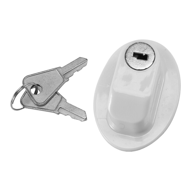 Refrigerator Door Lock With 2 Keys For Fridge Lock Security For Child Safety, Clear Cabinet Lock, Dorm Fridge Lock, Compact Free