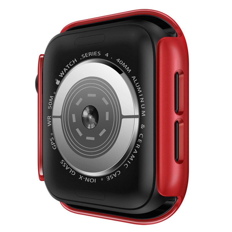 Abay Pc Case Voor Apple Horloge 3 2 1 42Mm 38Mm Cover Volledige Bescherming Shell Voor Iwatch 4 5 6 Se 40Mm 44Mm Horloge Bumper