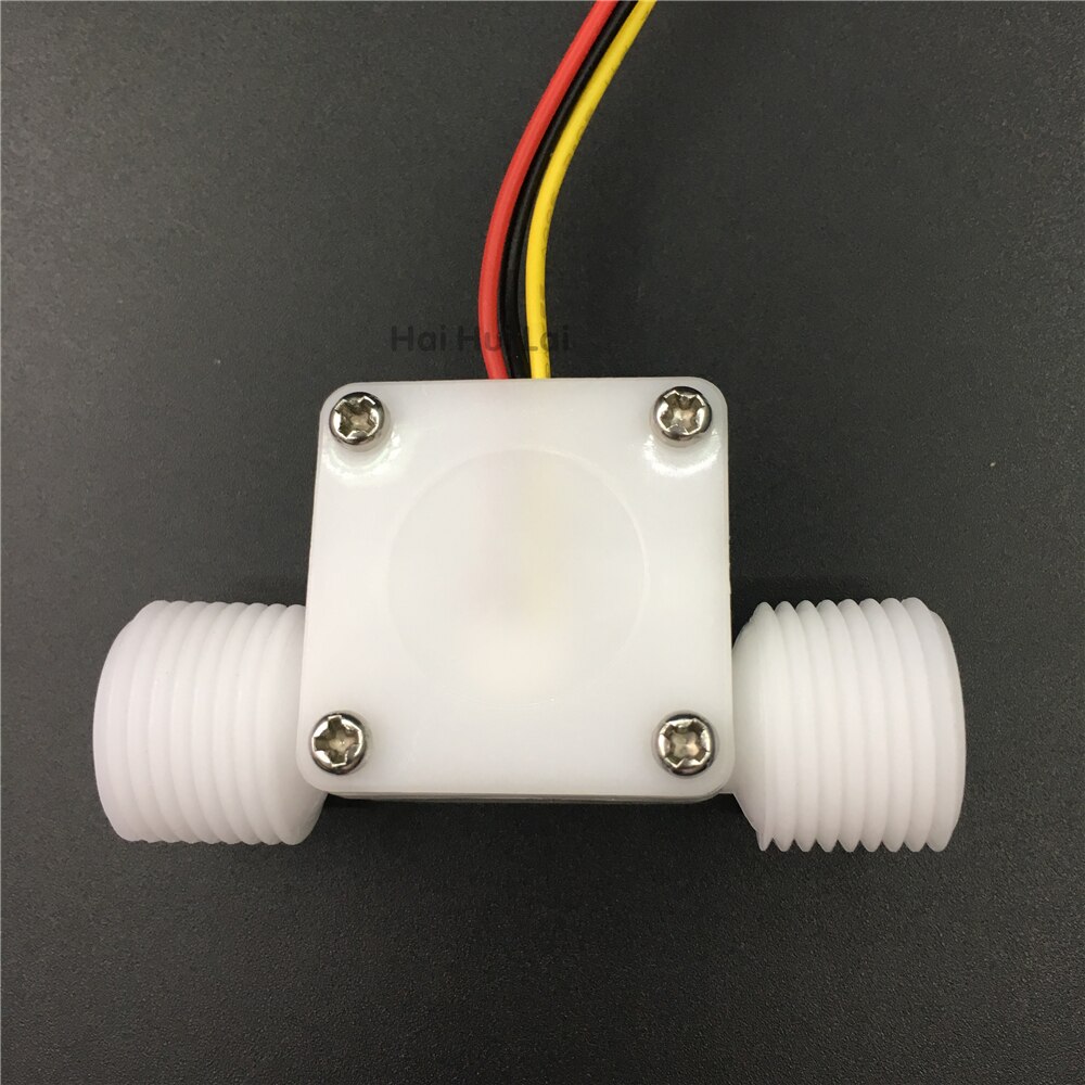 0.1 ~ 1.5l/ min  g1/2 plast pom food grade vann hall flow sensor måler for øl kaffemaskin
