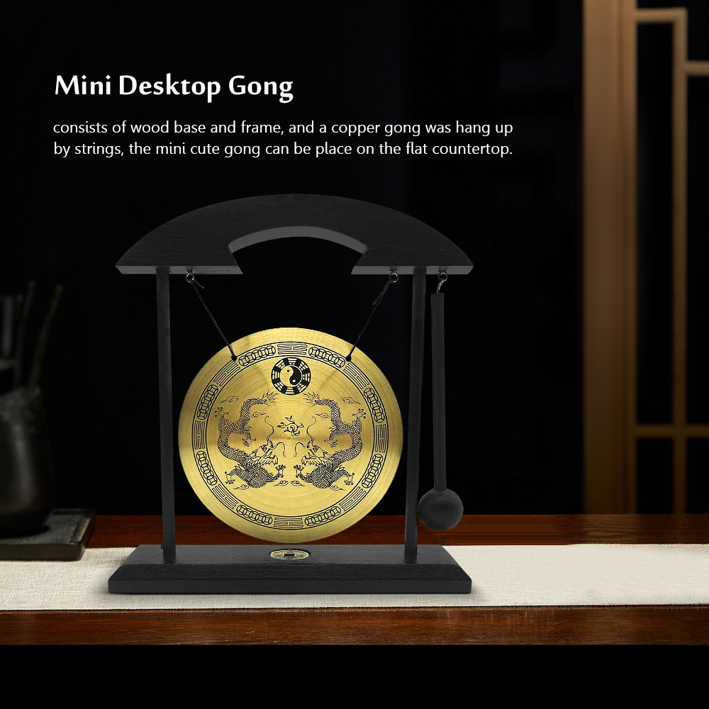 mini pulpit gong Tabela dzwonek wietrzny instrumenty perkusyjne z młotkiem robić wystroju domu prezent na parapetówkę