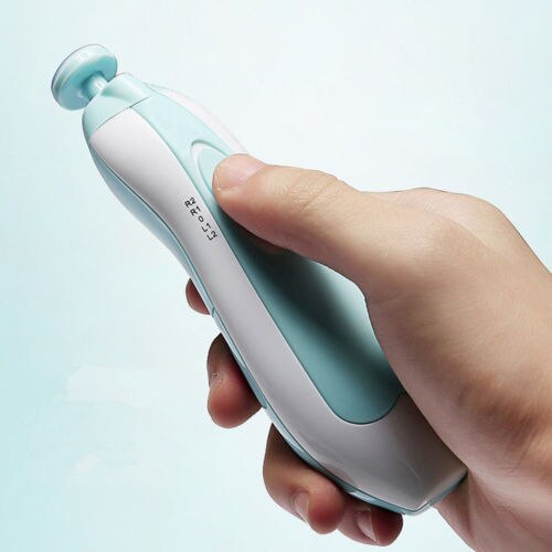 Electric Baby Nail File Tools Safe Trimmer for Newborn Toddler Toes Fingernails Nail Care